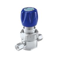 Регулятор AMFLO UHP AU21 Материал: Код SHP (Body-SUS316L VAR,Poppet, Nozzle,Diaphragm- Hastelloy® C-22, Gland-SUS316L, Seat: PCTFE) ; Поверхность 0.25 um; 4х портовый, CV-0.09